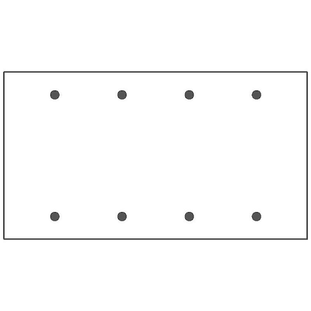 Mulberry Number of Gangs: 4 Cold-Rolled Steel, Matte/Painted Finish, Black 87154